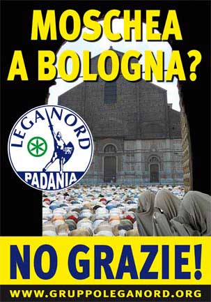 Attentato incendiario contro la moschea di Bologna