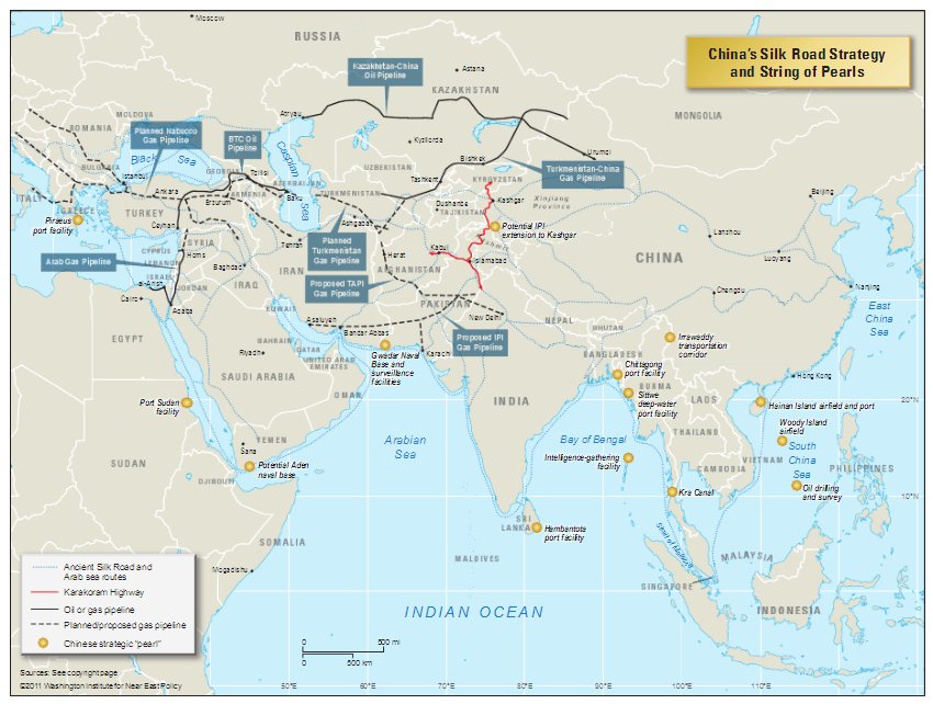 Il gas iraniano nel Mediterraneo, l'"asse del male" e la Cina